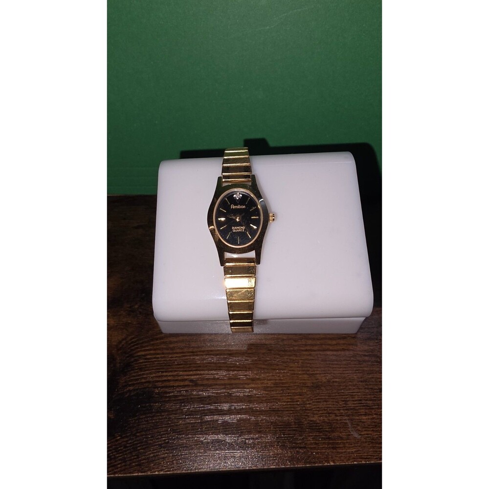 Armitron Womens Gold Tone Quartz